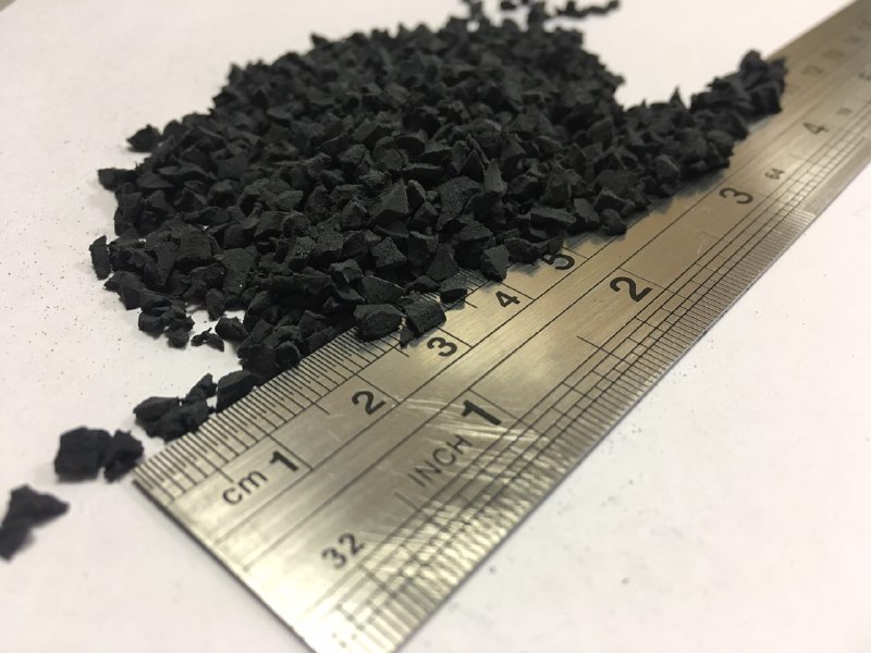 Резиновая крошка 2,5-3,5 мм